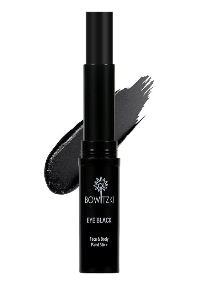 Bowitzki Face Body Paint Stick for Adults Eye Black Softball Football Baseball Sports , Non-Toxic Hypoallergenic for Halloween SFX Makeup Cosplay Joker Costume Parties Cream-Blendable Black - Image 1